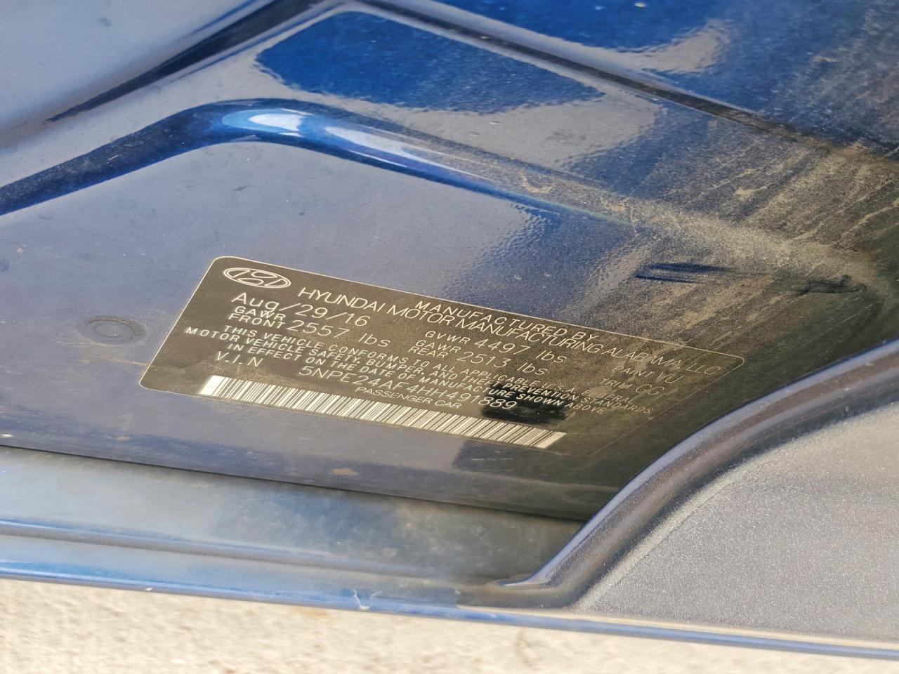 2017 Hyundai Sonata se