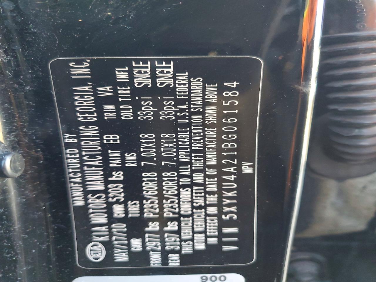 2011 KIA Sorento ex