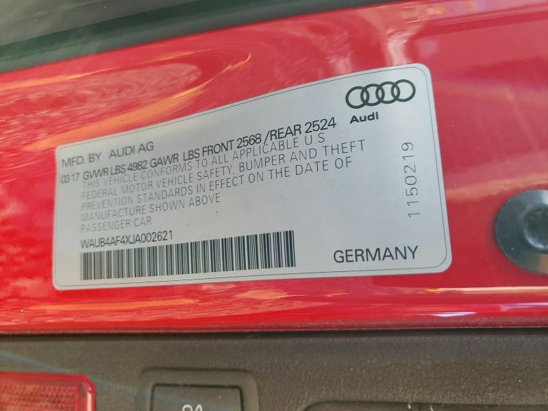 2018 Audi S4 Premium Plus