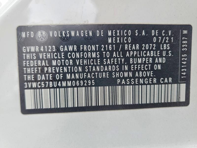 2021 Volkswagen Jetta s