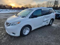 2011 Toyota Sienna xle en venta en North Billerica, MA