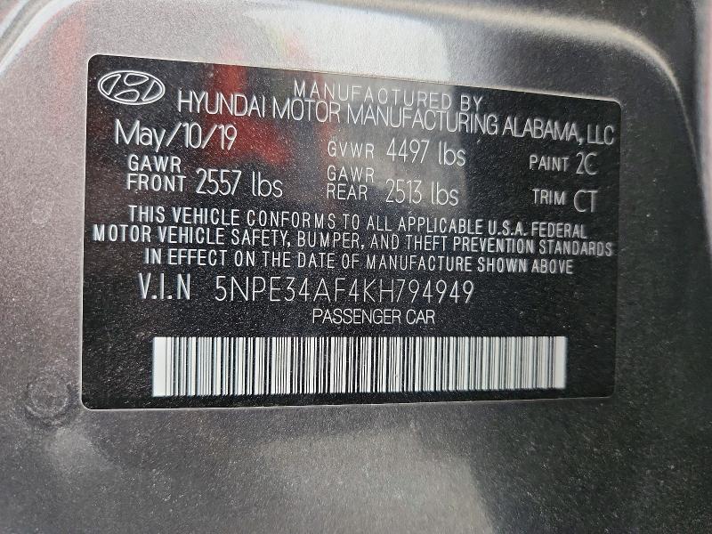 2019 Hyundai Sonata Limited