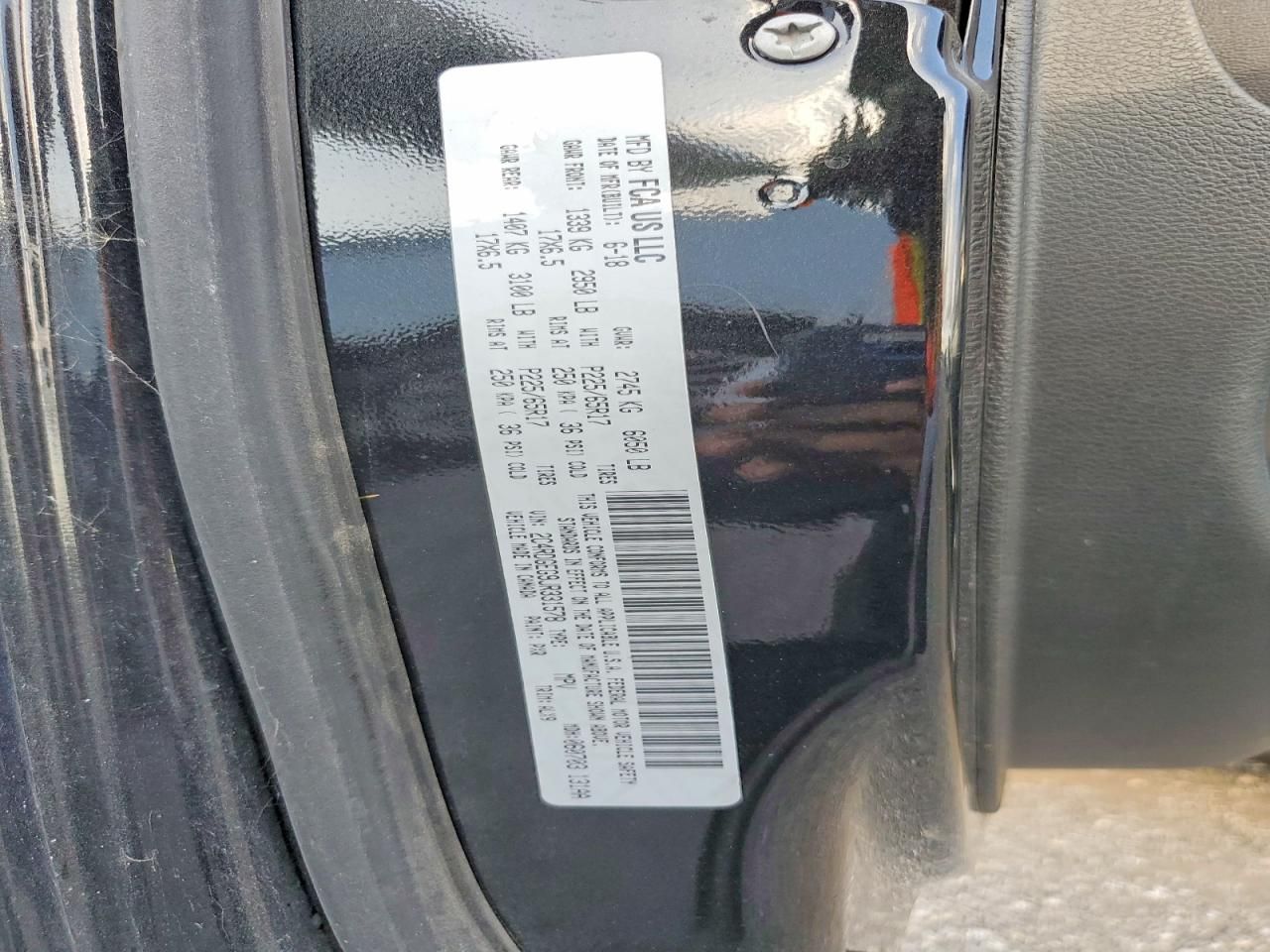 2018 Dodge Grand Caravan gt