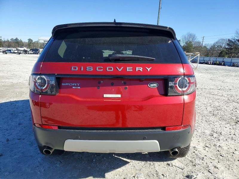 2018 Land Rover Discovery Sport hse