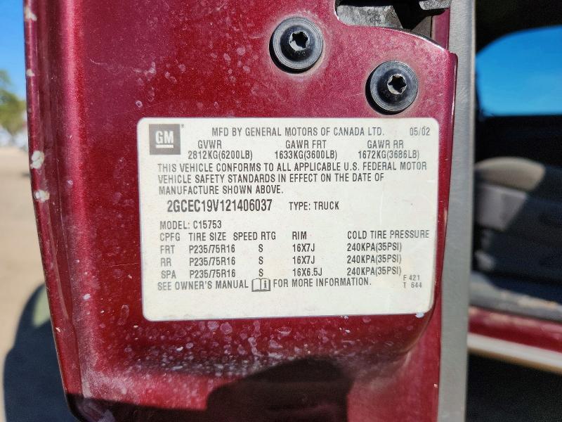 2002 Chevrolet Silverado C1500
