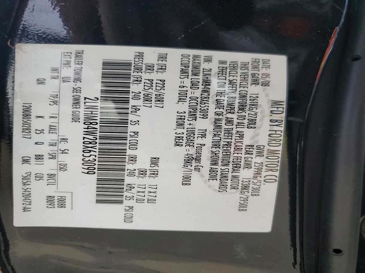 2008 Lincoln Town car Executive l