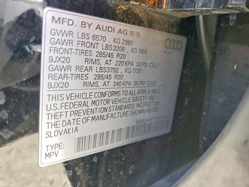 2017 Audi Q7 Premium Plus