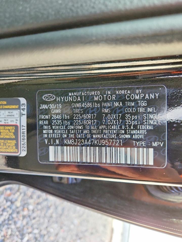 2019 Hyundai Tucson se