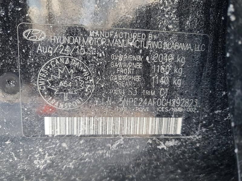 2016 Hyundai Sonata se