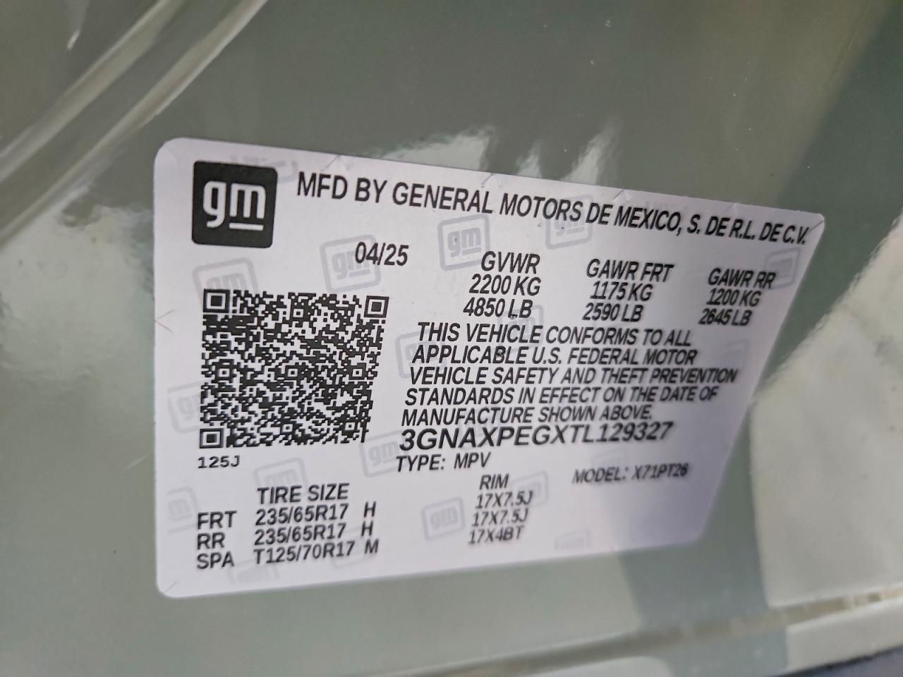 2026 Chevrolet Equinox lt