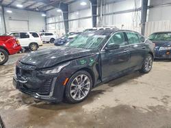 Salvage cars for sale from Copart Ham Lake, MN: 2021 Cadillac CT5 Premium Luxury