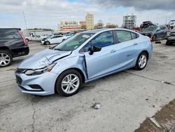 Chevrolet salvage cars for sale: 2017 Chevrolet Cruze lt