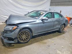 Mercedes-Benz salvage cars for sale: 2017 Mercedes-Benz C 300 4matic