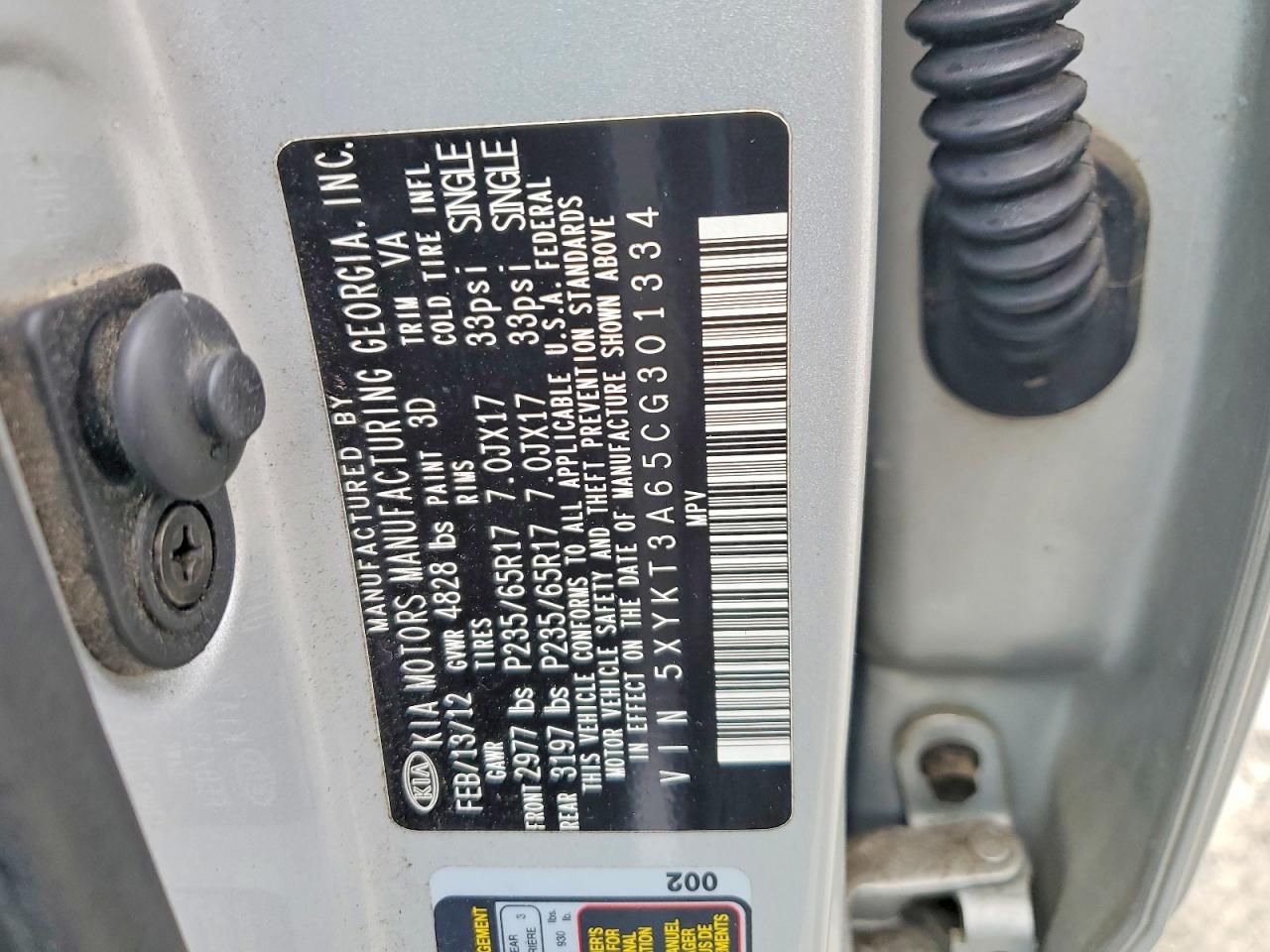 2012 KIA Sorento Base