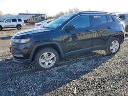 Jeep Compass Latitude salvage cars for sale: 2022 Jeep Compass Latitude