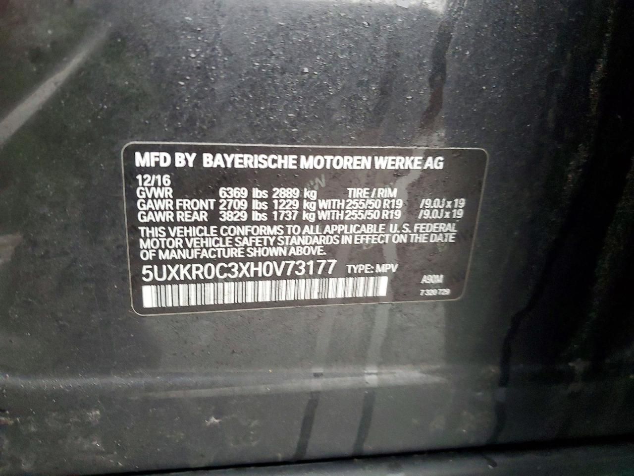 2017 BMW X5 Xdrive35i