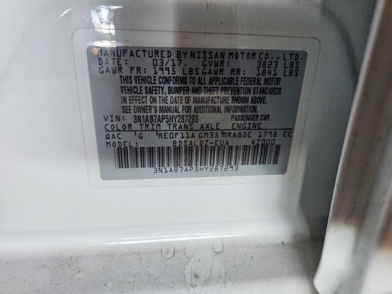 2017 Nissan Sentra s