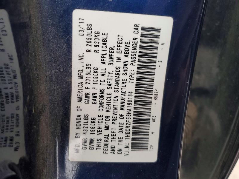 2017 Honda Accord Sport