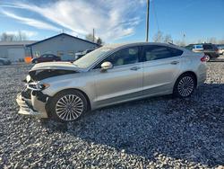 2018 Ford Fusion Titanium/platinum en venta en Pekin, IL