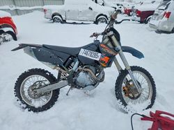 KTM salvage cars for sale: 2005 KTM 520 EXC