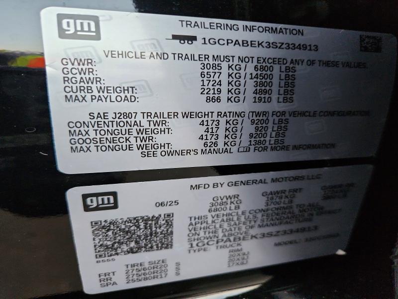 2025 Chevrolet Silverado C1500 Custom