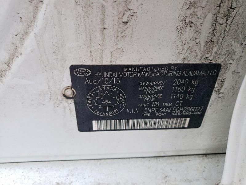 2016 Hyundai Sonata Sport