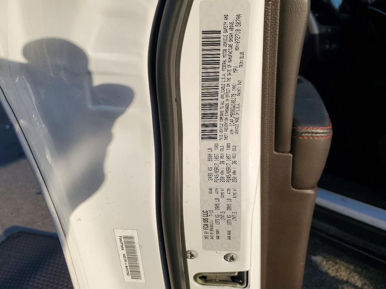 2016 Jeep Cherokee Trailhawk