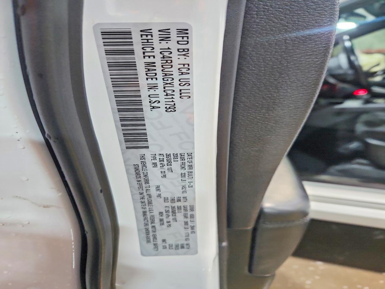 2020 Dodge Durango sxt