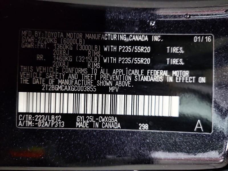 2016 Lexus Rx 450h Base