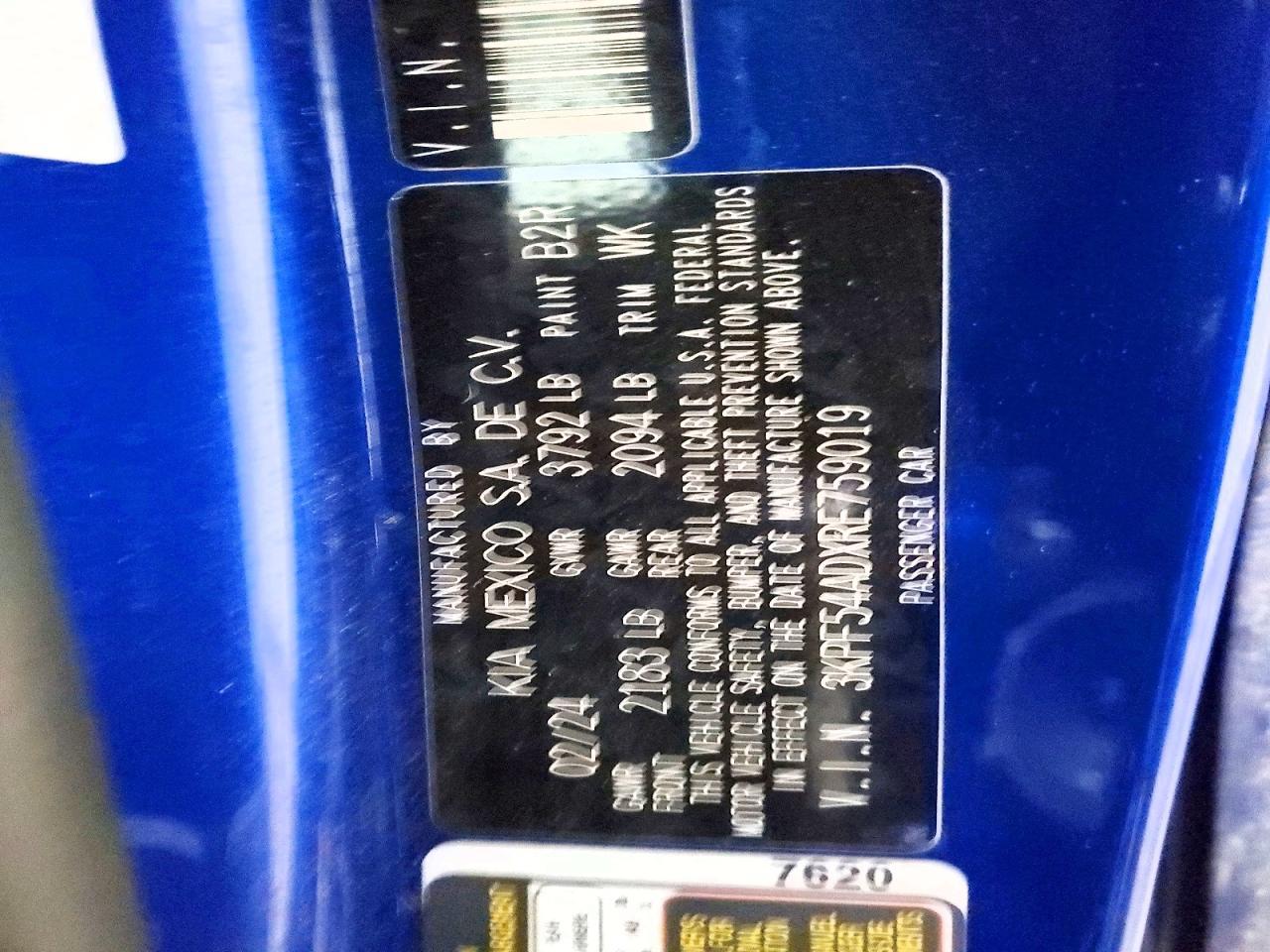 2024 KIA Forte gt Line