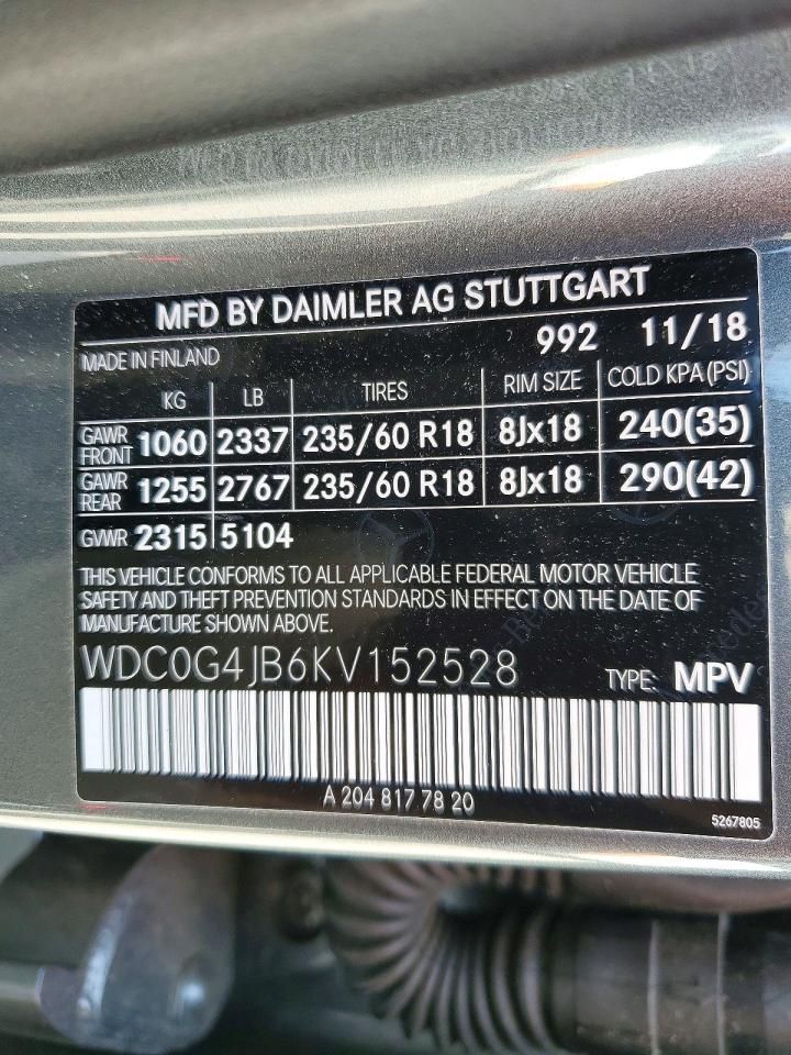 2019 Mercedes-Benz Glc 300