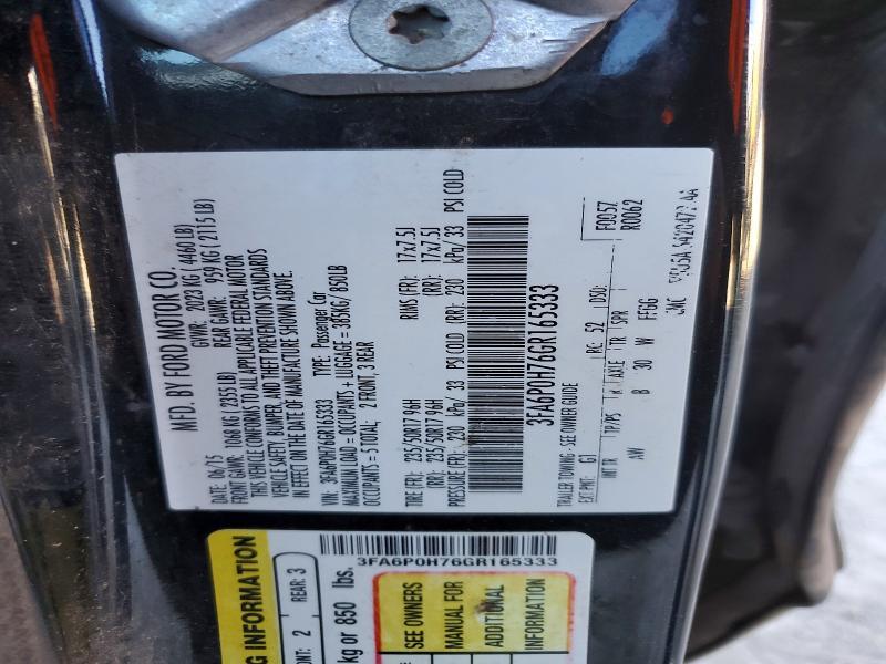 2016 Ford Fusion se