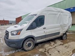 Salvage cars for sale from Copart Columbus, OH: 2020 Ford Transit T-250 Delivery Van