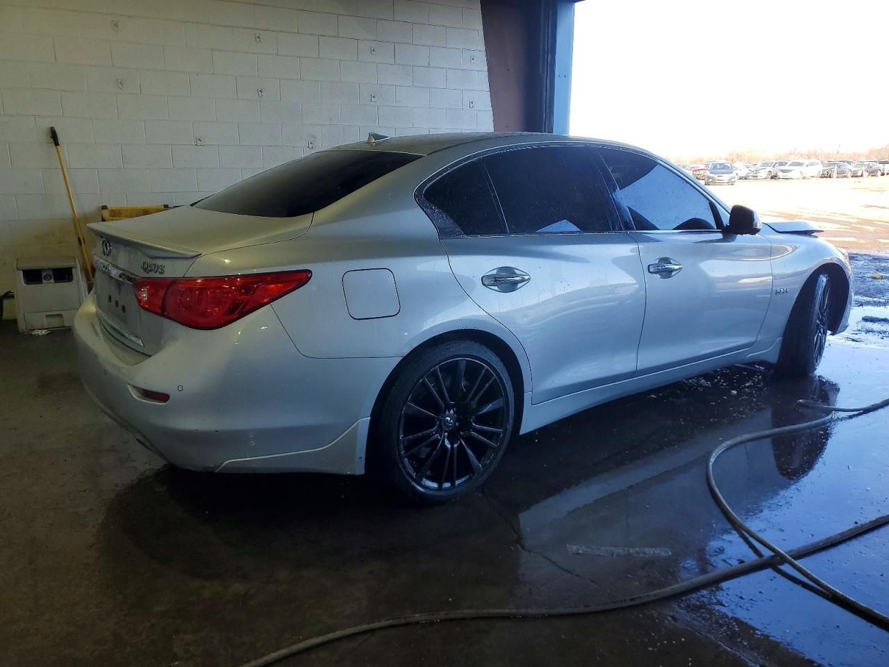 2016 Infiniti Q50 red Sport 400