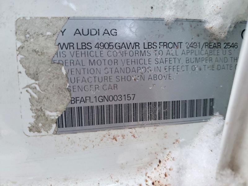2016 Audi A4 Premium S-line