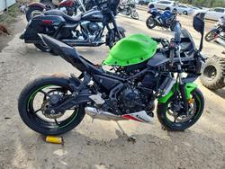 Salvage cars for sale from Copart Shreveport, LA: 2022 Kawasaki EX650 N