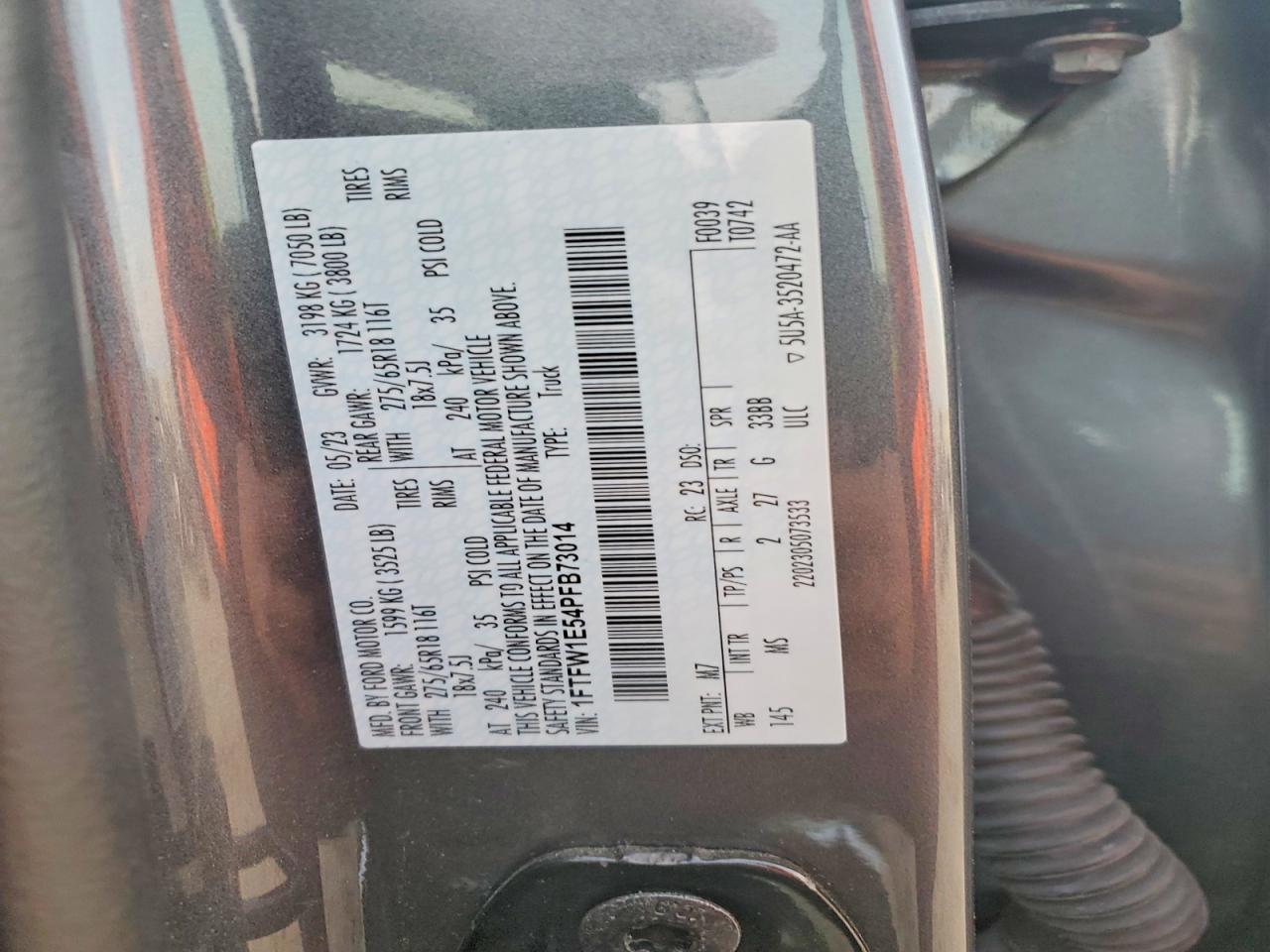 2023 Ford F150 Supercrew