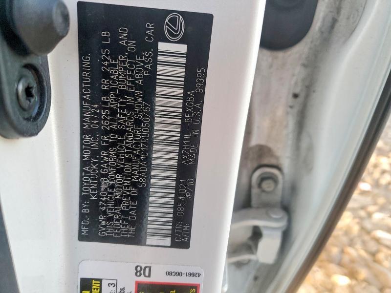 2024 Lexus Es 300h Base