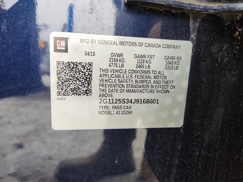 2018 Chevrolet Impala Premier