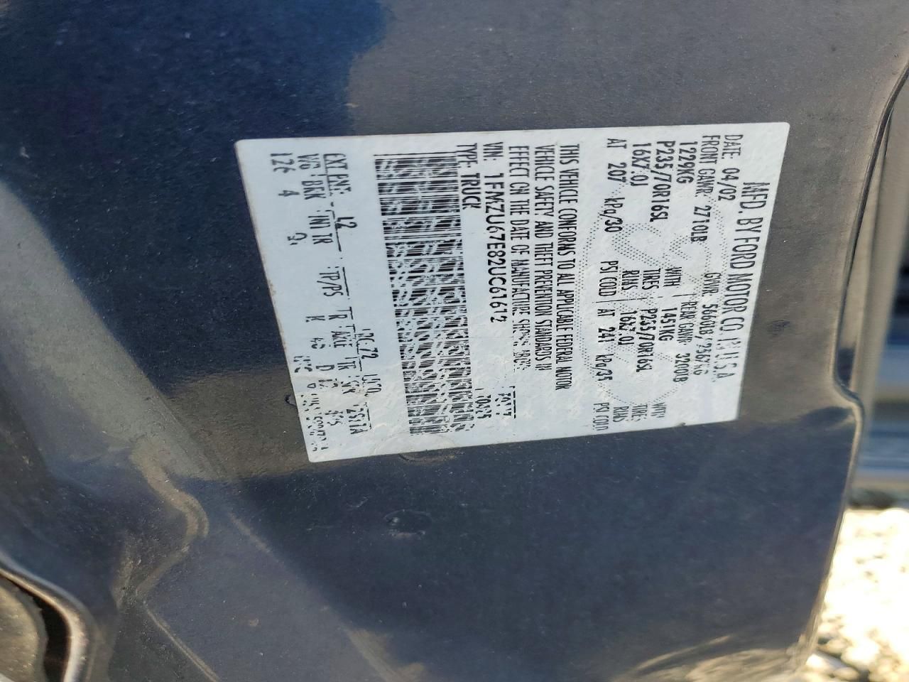 2002 Ford Explorer Sport Trac