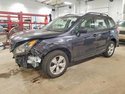 Salvage cars for sale from Copart Ham Lake, MN: 2016 Subaru Forester 2.5i