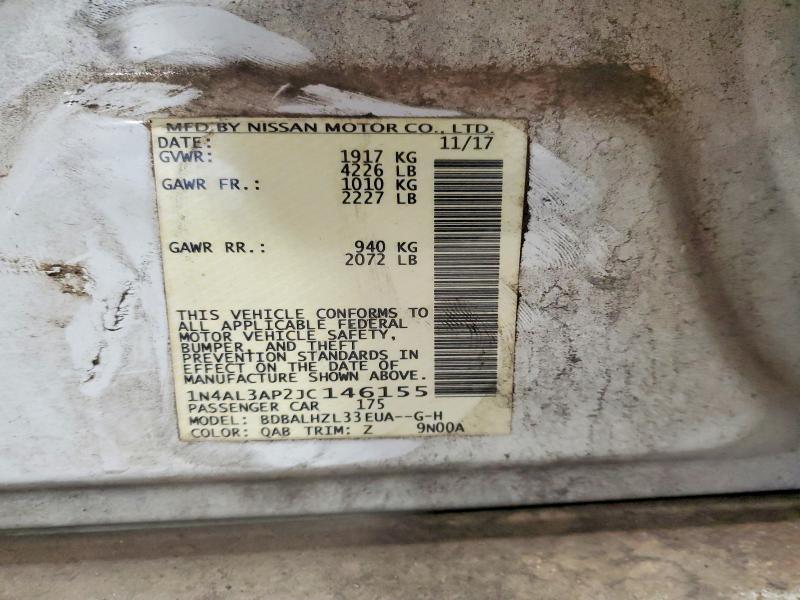 2018 Nissan Altima 2.5