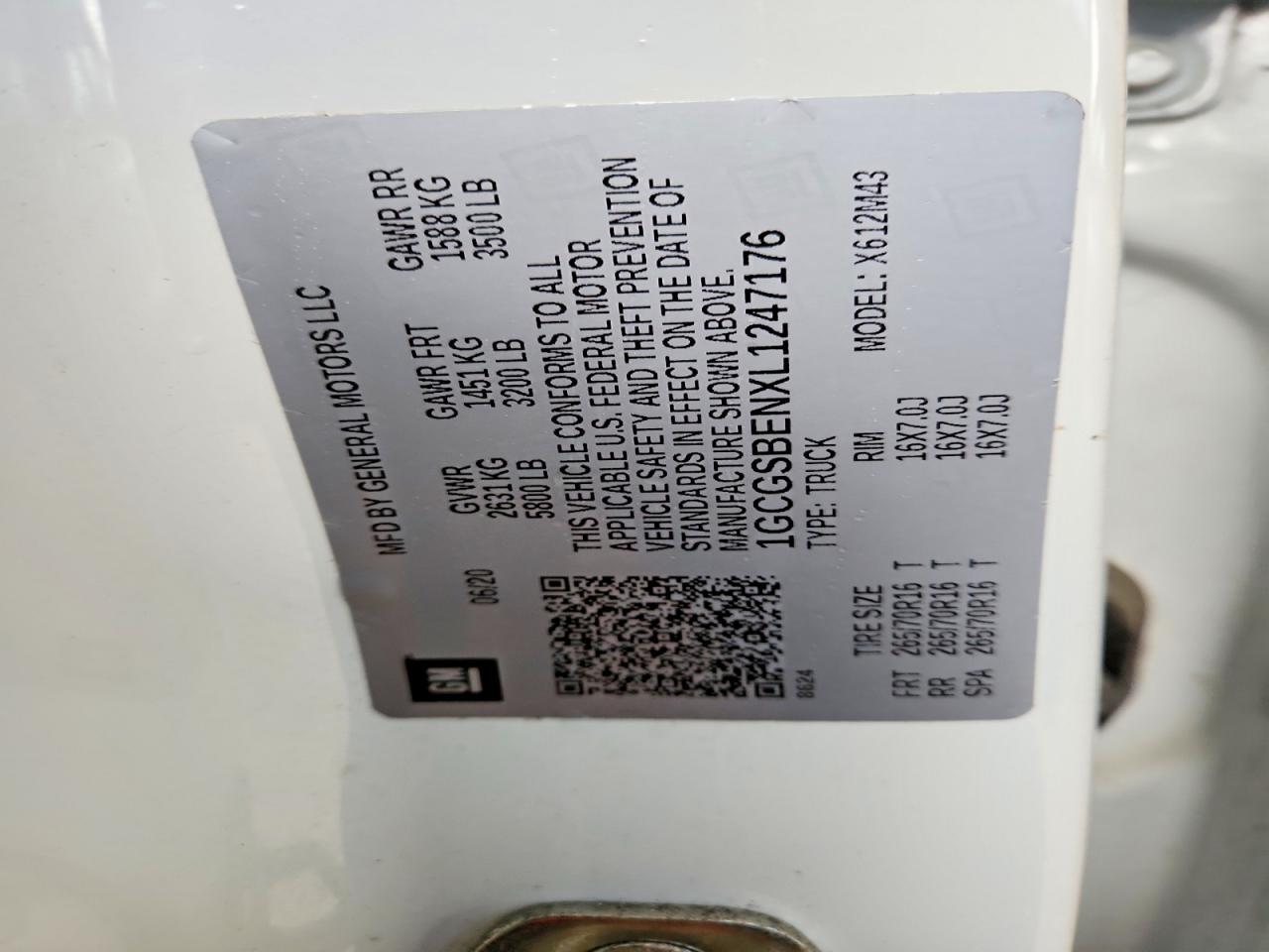 2020 Chevrolet Colorado