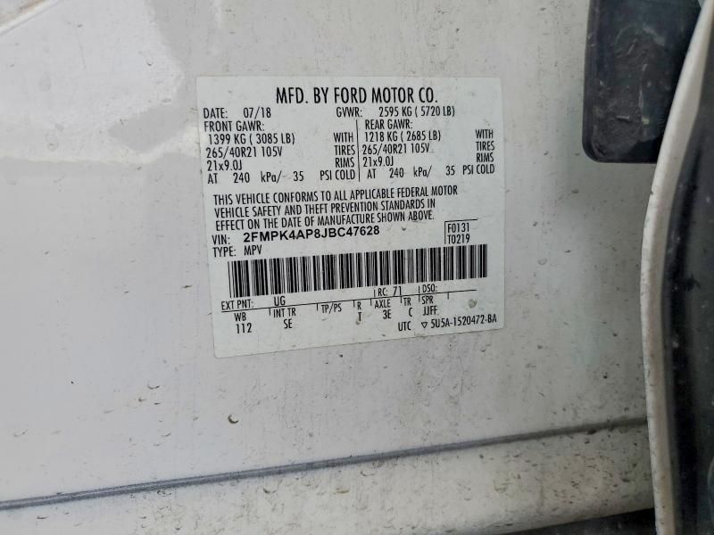 2018 Ford Edge Sport