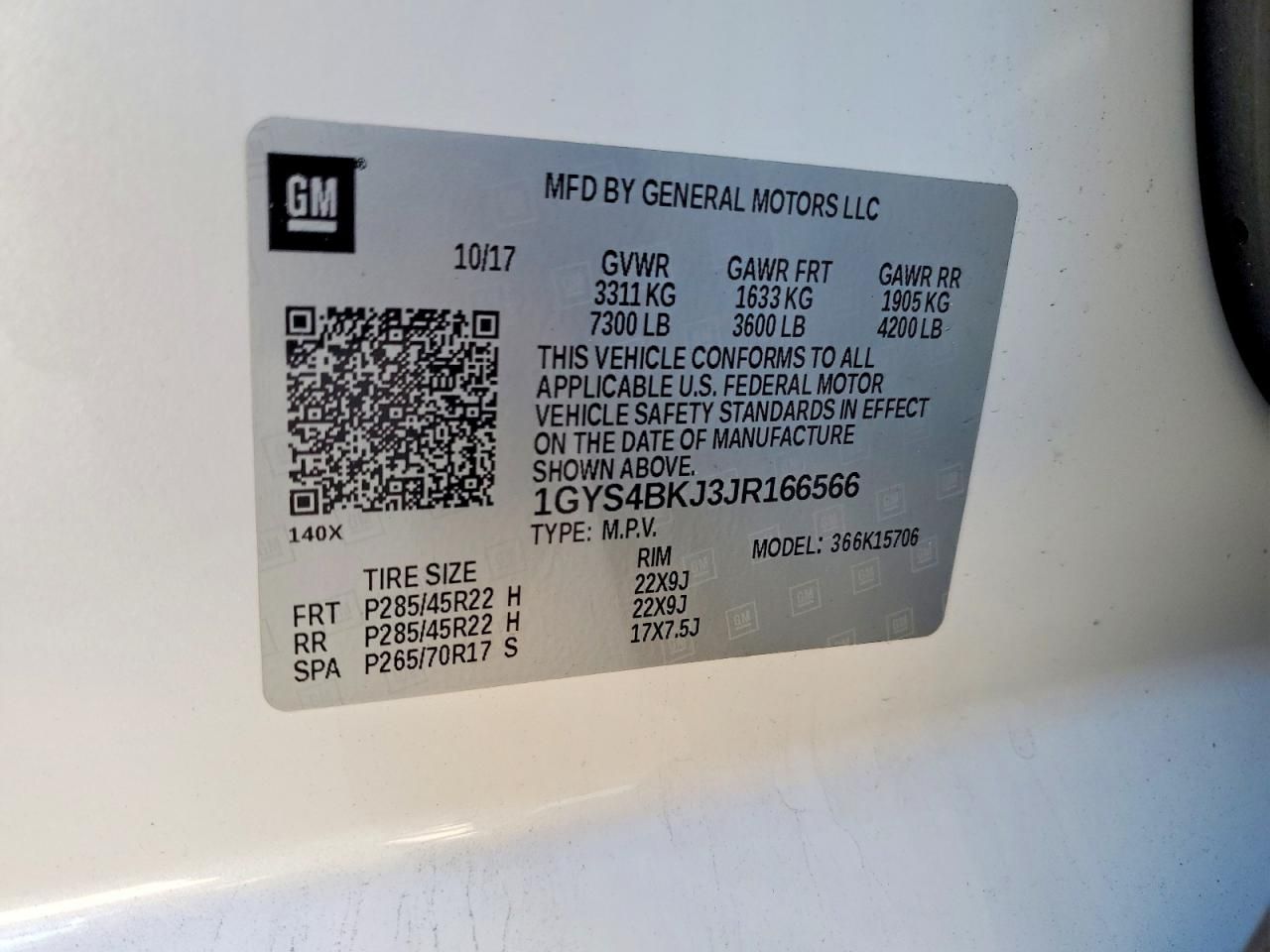 2018 Cadillac Escalade Luxury