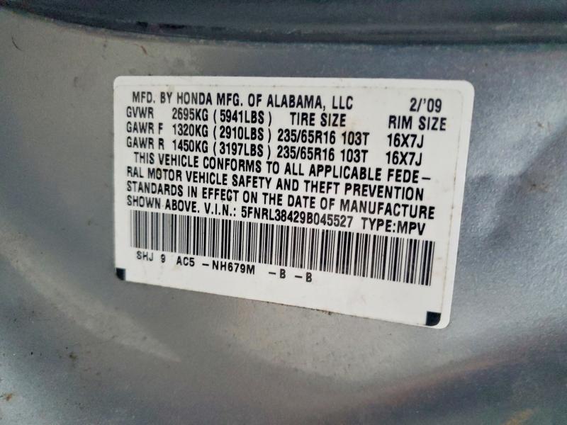 2009 Honda Odyssey ex