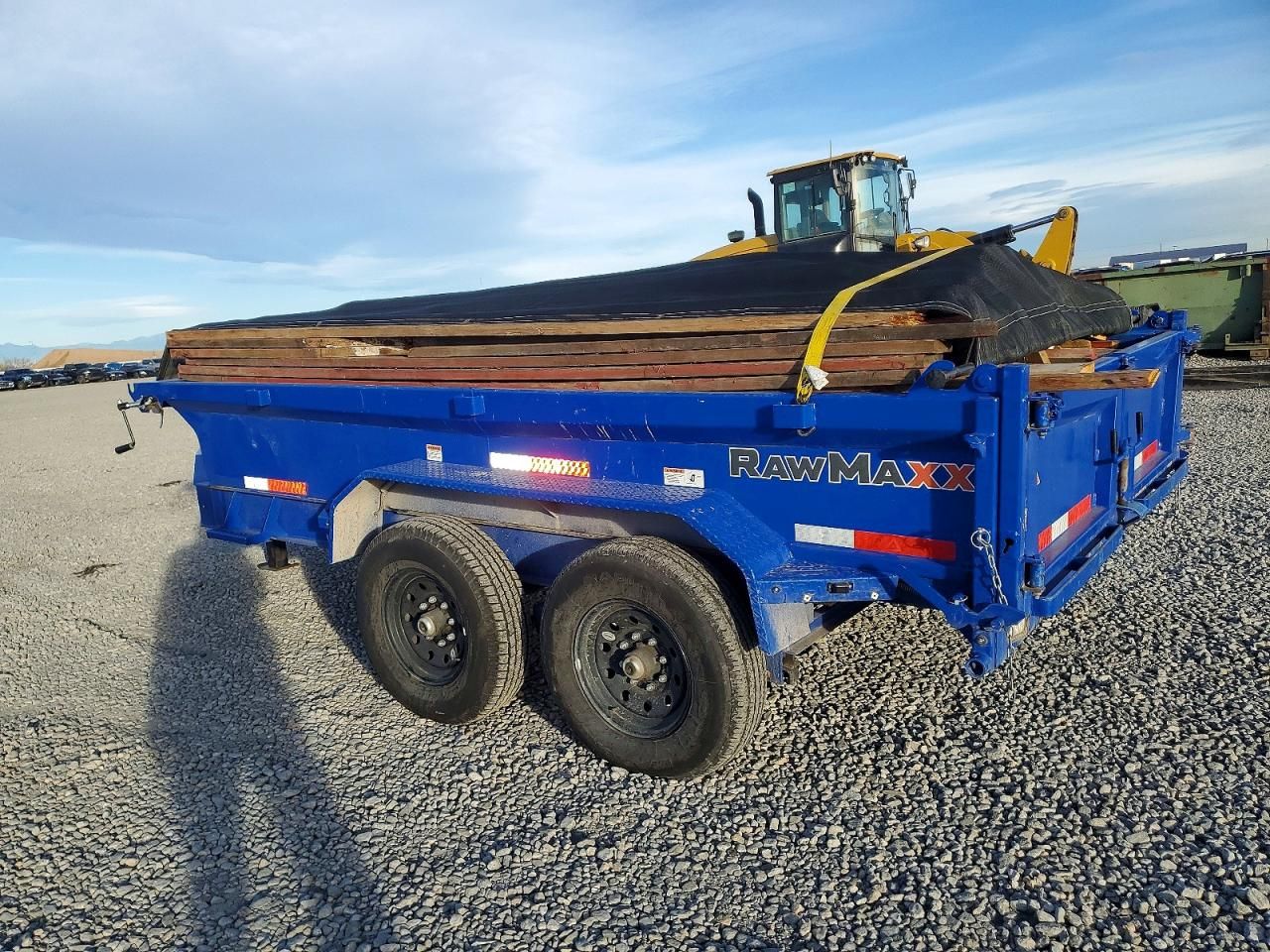 2025 Rawmaxx GDX12BP14K Dump Trailer