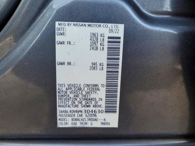 2023 Nissan Altima sv