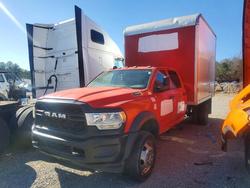 Salvage trucks for sale at Hueytown, AL auction: 2019 Dodge RAM 4500 BOX Truck