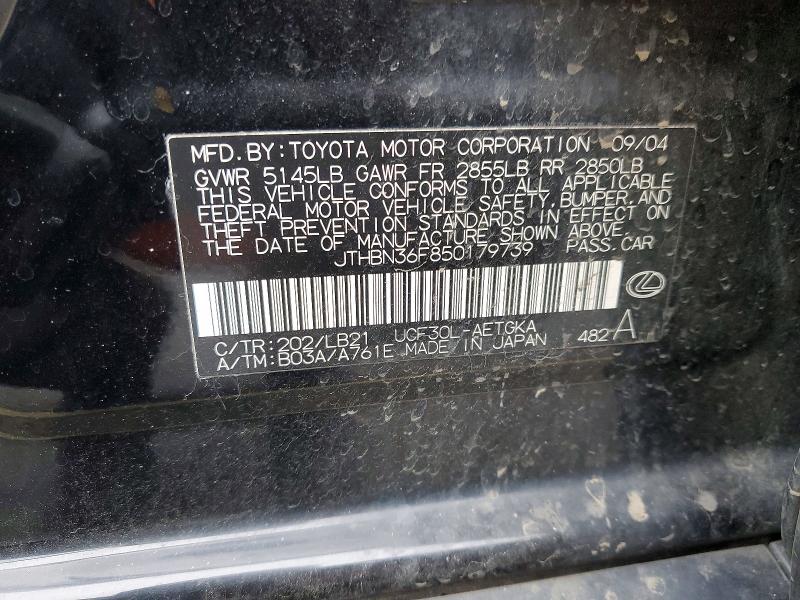 2005 Lexus Ls 430